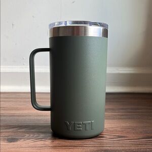 YETI Camp Green 24oz Mug with Handle